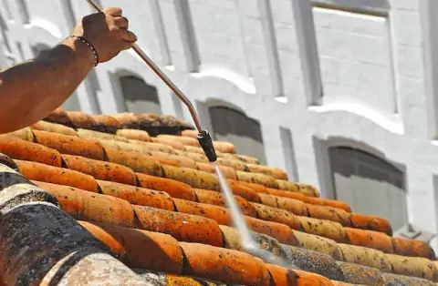 Nettoyage de toitures - Le Molay-Littry